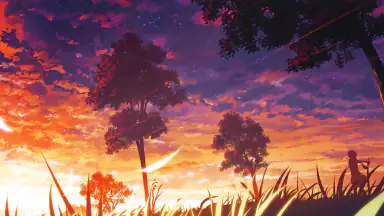 Anime scenery wallpaper one
